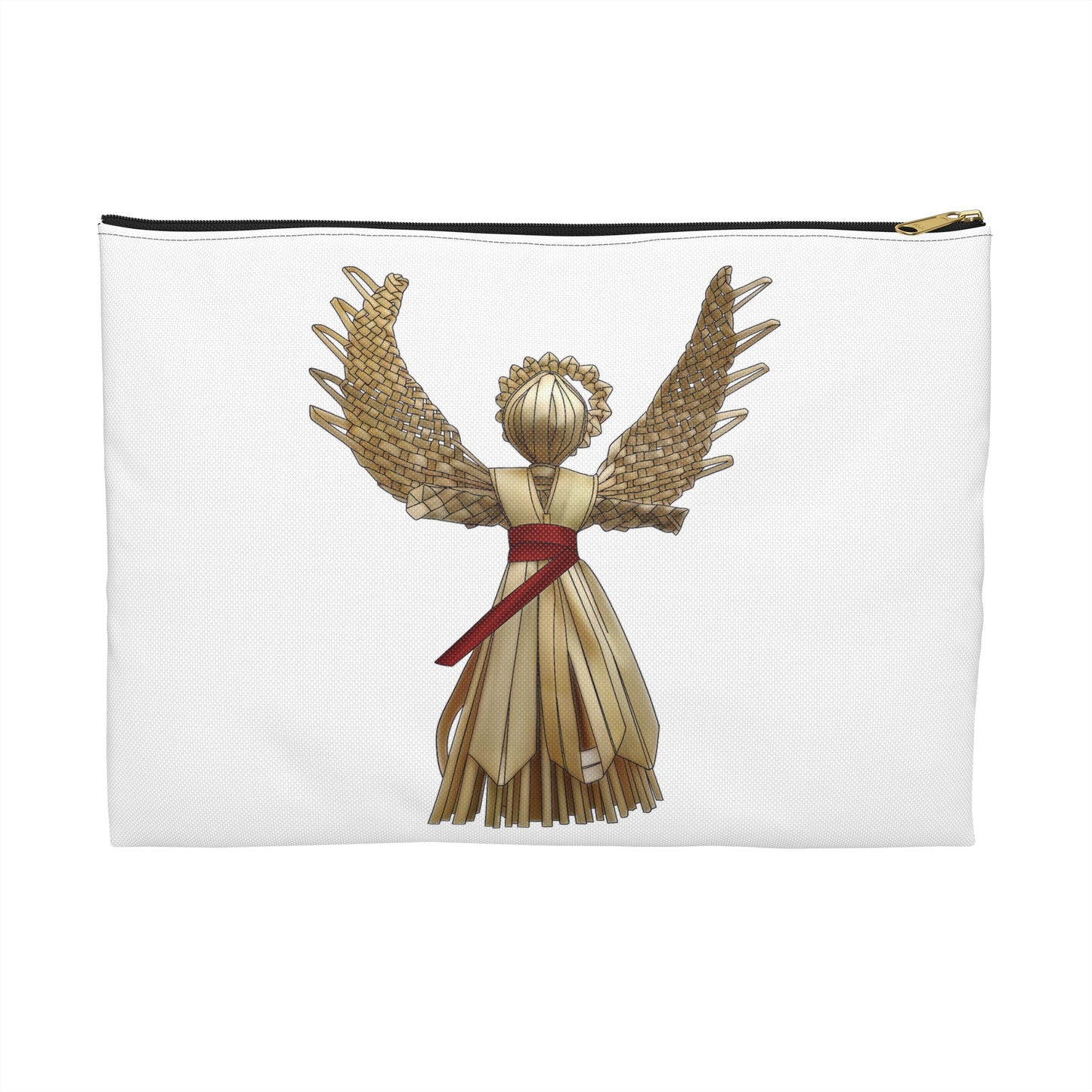 Imbolc Angel Accessory Pouch - Perfect for Witchy Gifts, Festival Clutch, Spiritual Storage, Eco-friendly Bag, Craft Organizer