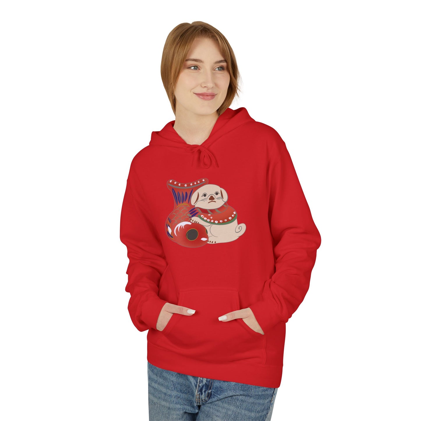Tai Guruma Hoodie —  traditional Japanese symbol of loyalty and protection
