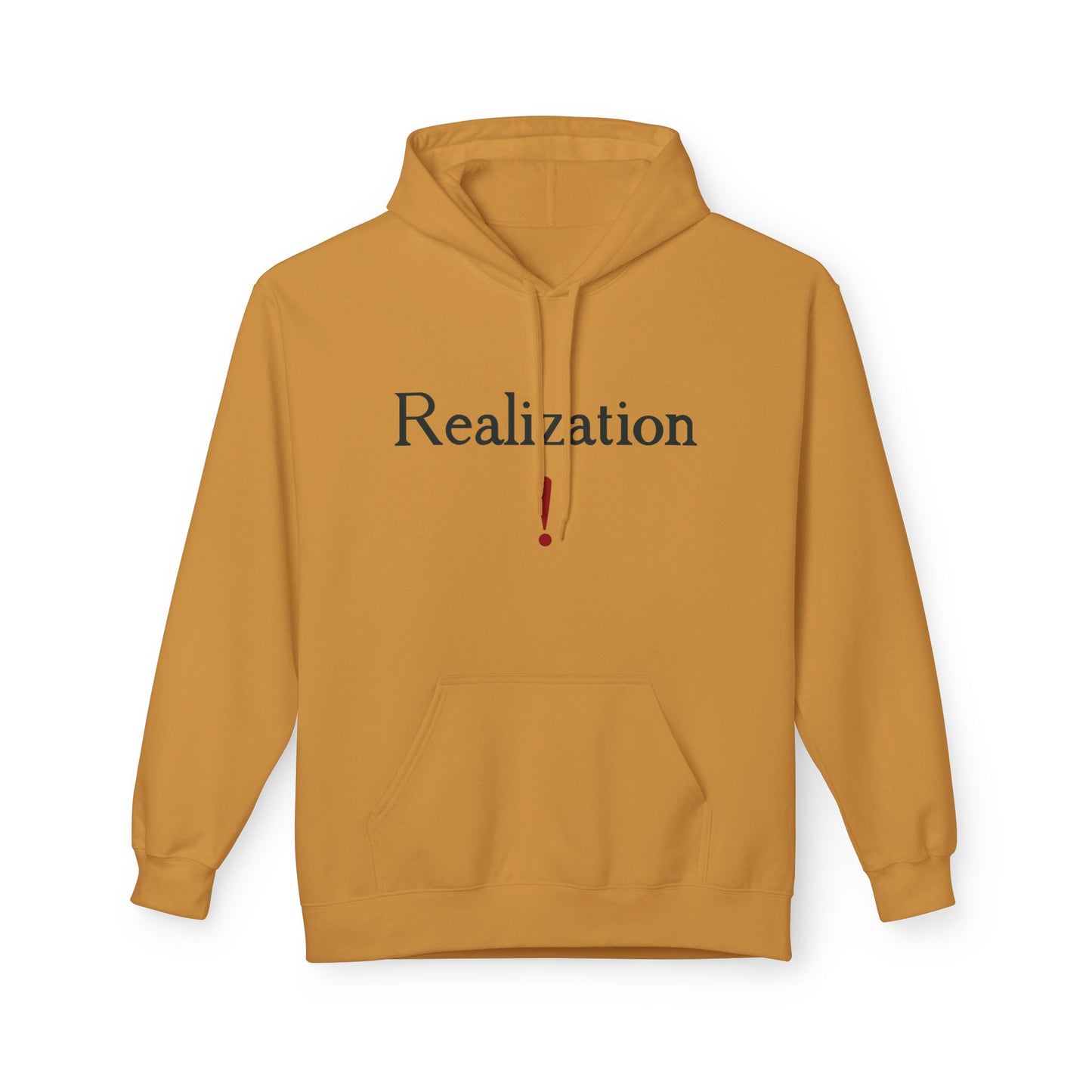 Realization Hoodie — Minimalist Inspirational Sweatshirt