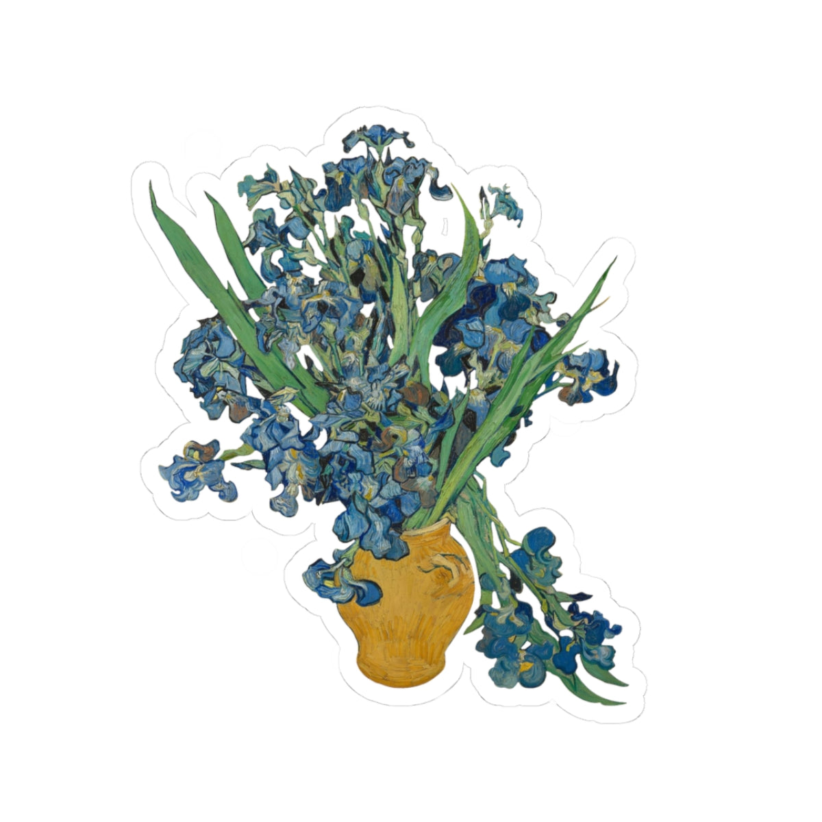 Vincent Van Gogh Irises Sticker