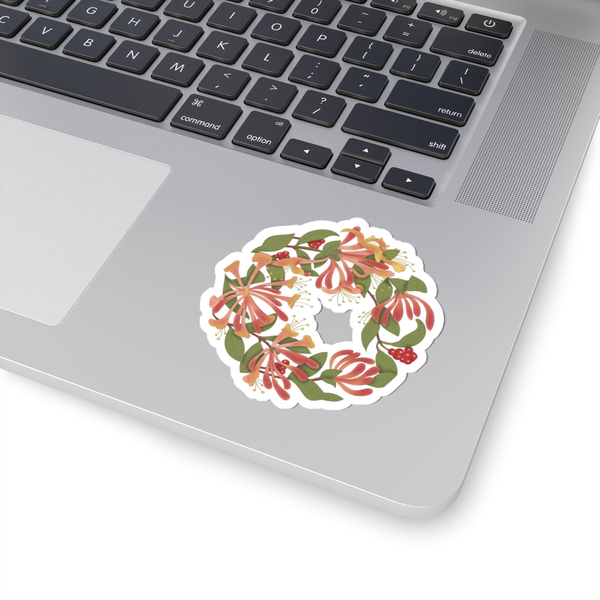 Honeysuckle Wreath sticker