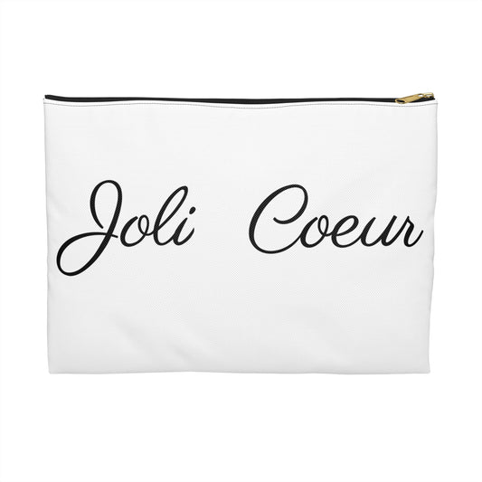 French "Joli Coeur" Accessory Pouch  (Sweet heart)
