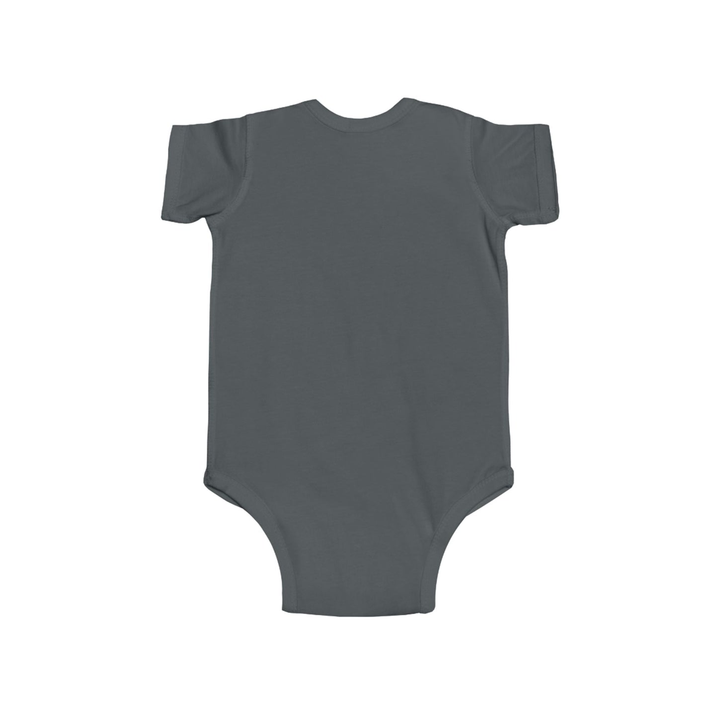 Poppies Floral Black Cat Baby Bodysuit — Black Cat in Red Poppy Floral Frame