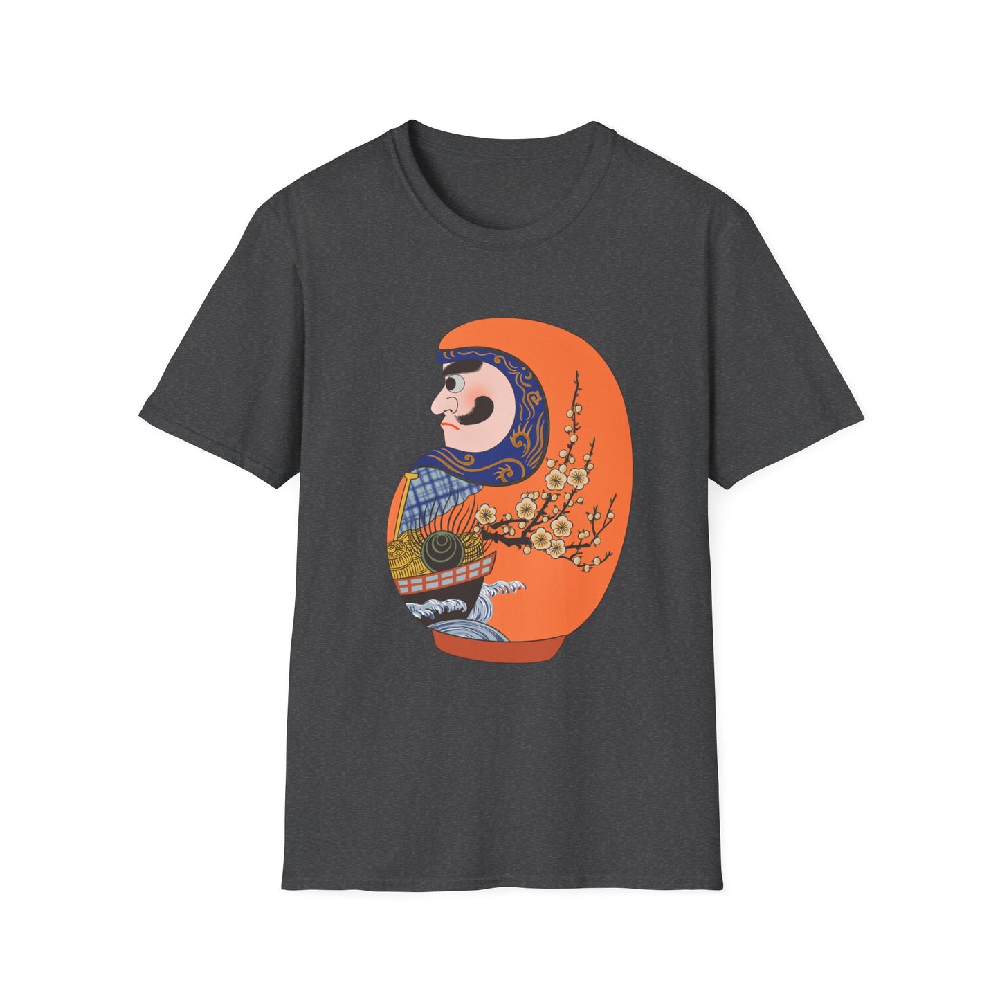 Daruma Doll Graphic T-Shirt — Treasure Ship (Takarabune) Tee