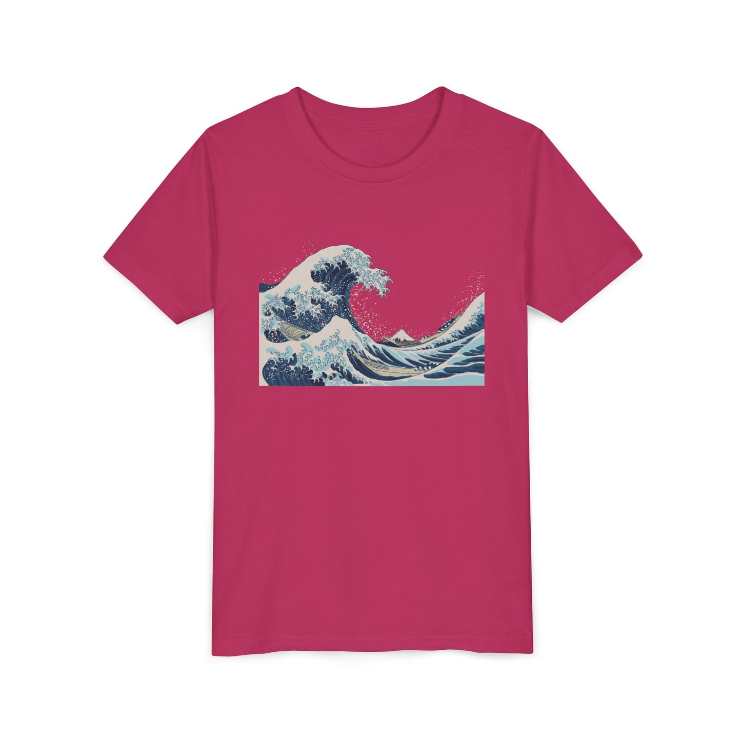 Japanese The Great Wave Youth Tee — Hokusai The Great Wave Graphic Shirt