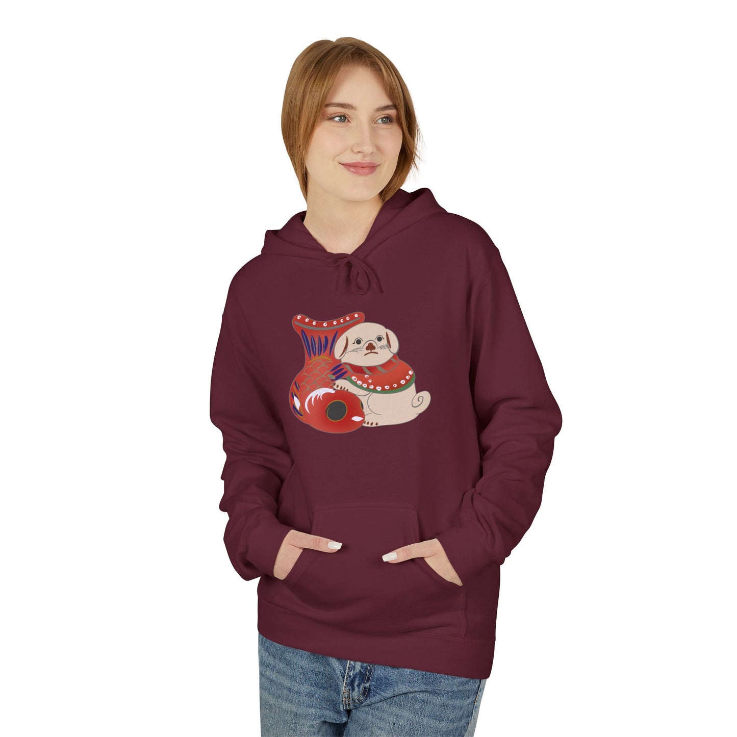 Tai Guruma Hoodie —  traditional Japanese symbol of loyalty and protection