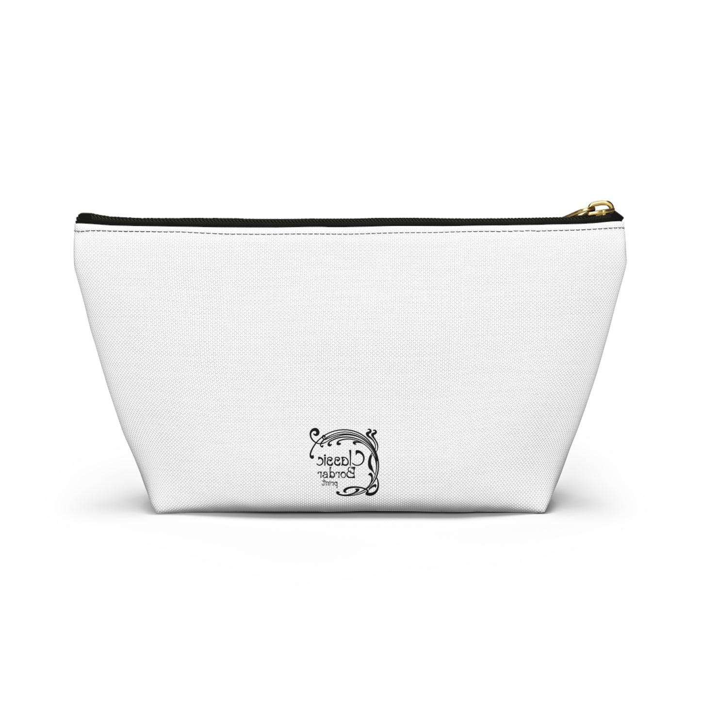 Chic Accessory Pouch - Stylish T-bottom Cosmetic Bag, Makeup Organizer, Gift for Women, Travel Essential, Coquette Design