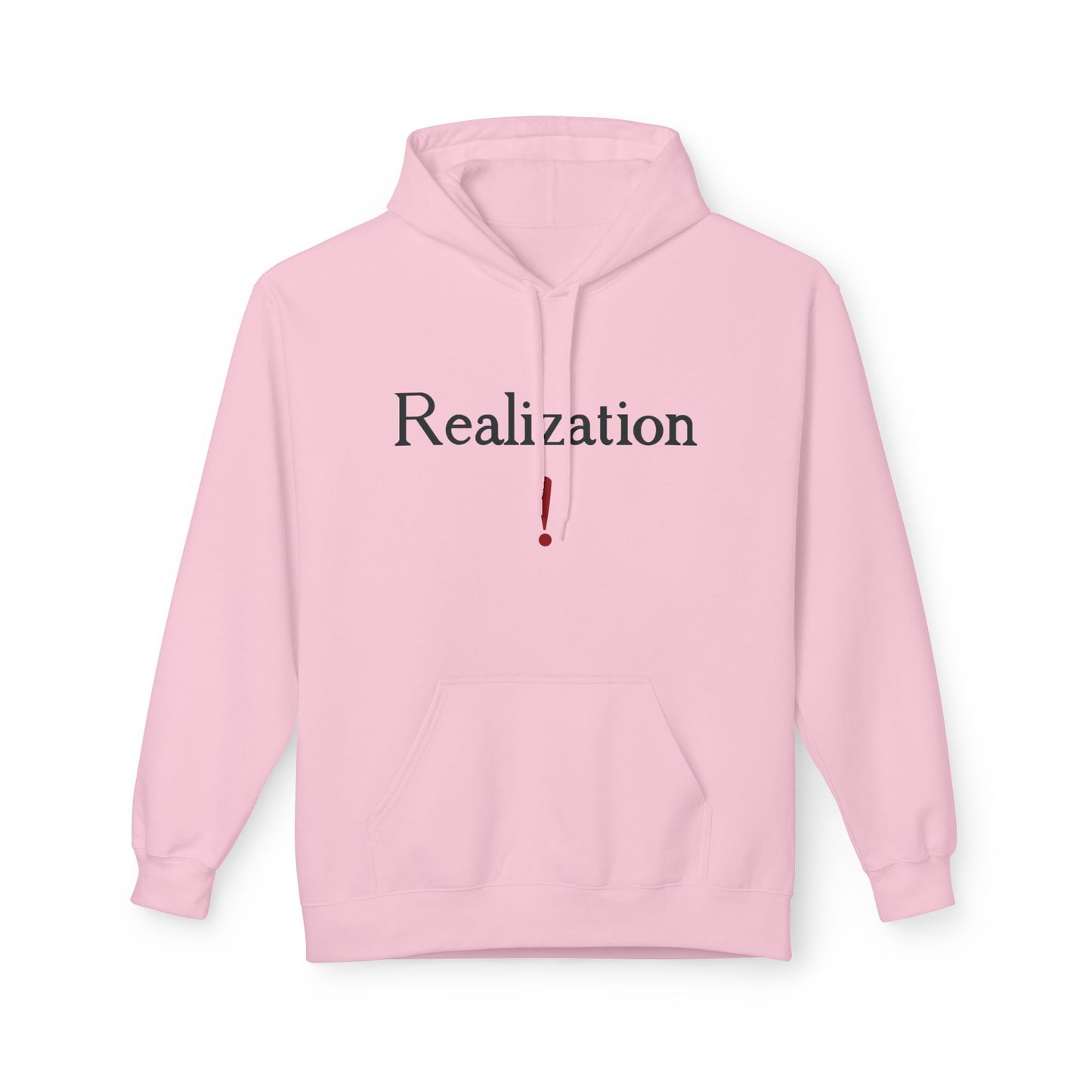 Realization Hoodie — Minimalist Inspirational Sweatshirt
