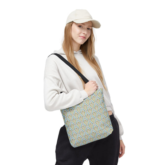 Dandelion Art Nouveau Pattern Tote Bag
