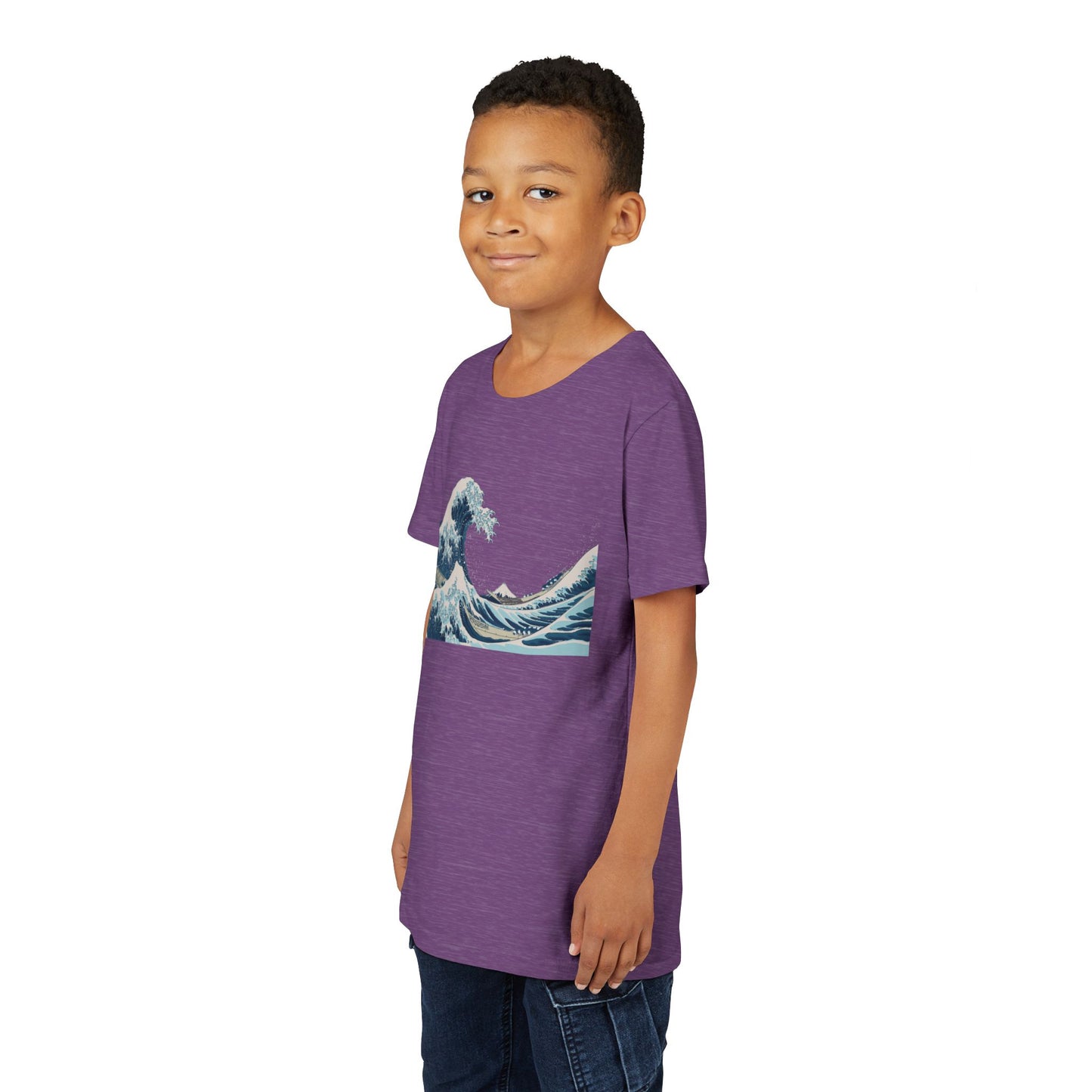 Japanese The Great Wave Youth Tee — Hokusai The Great Wave Graphic Shirt