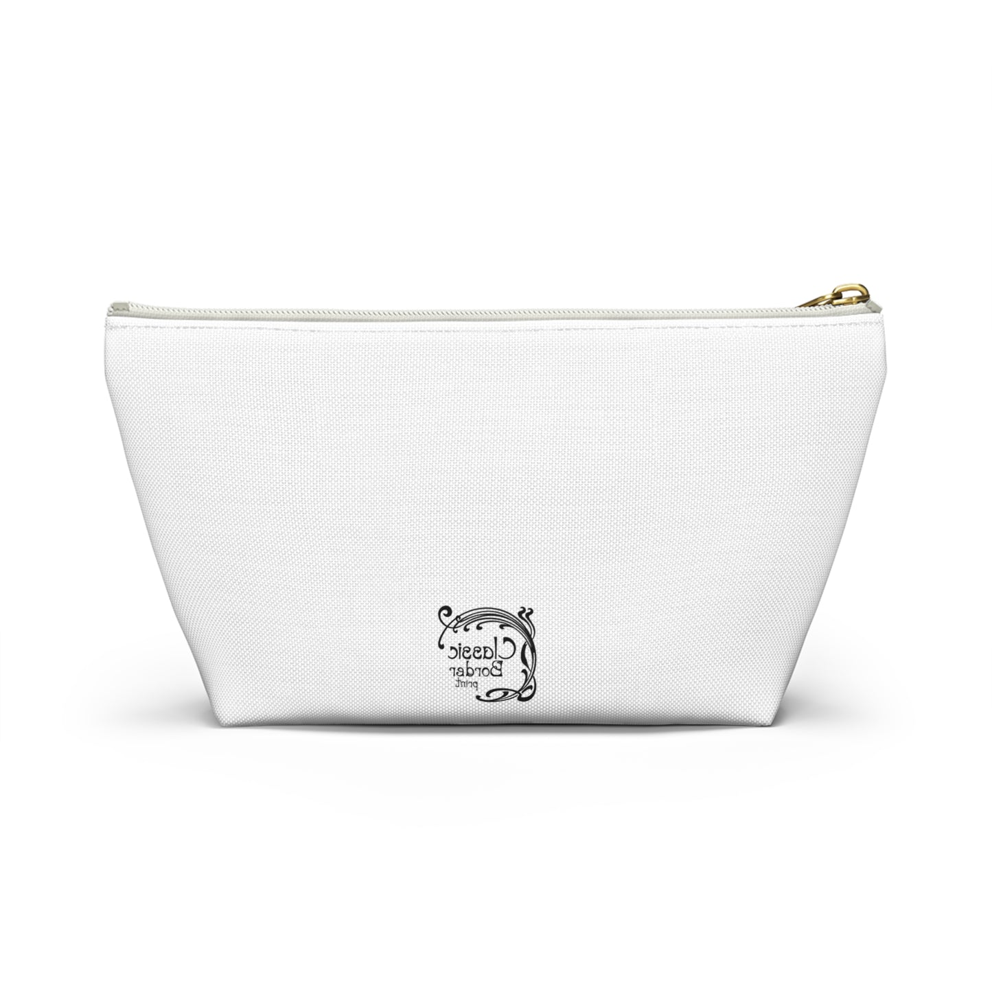 Chic Accessory Pouch - Stylish T-bottom Cosmetic Bag, Makeup Organizer, Gift for Women, Travel Essential, Coquette Design