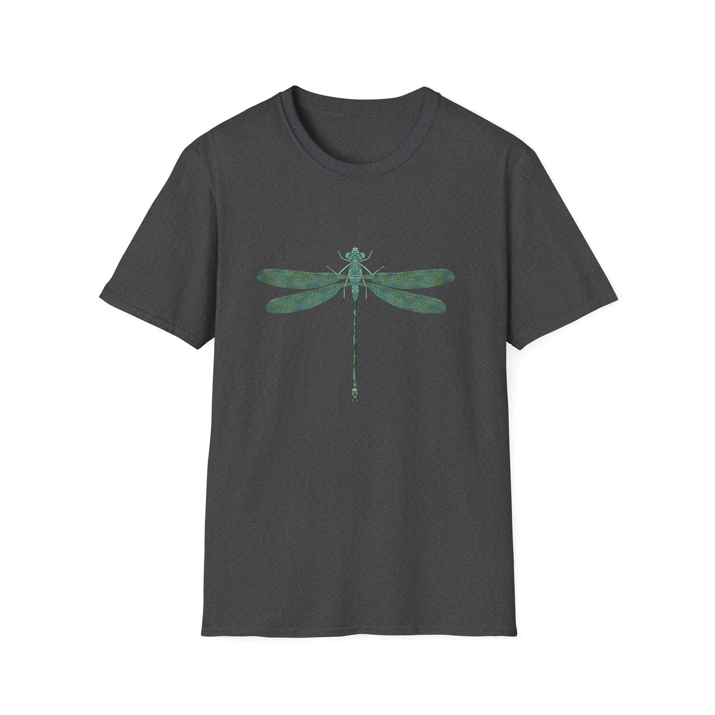 Green Dragonfly Graphic T-Shirt — Minimal Nature Tee