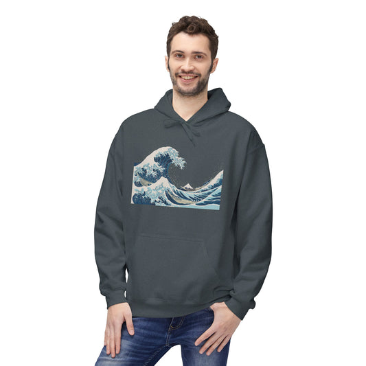 Hokusai Wave Hoodie — Vintage Great Wave Hoodie
