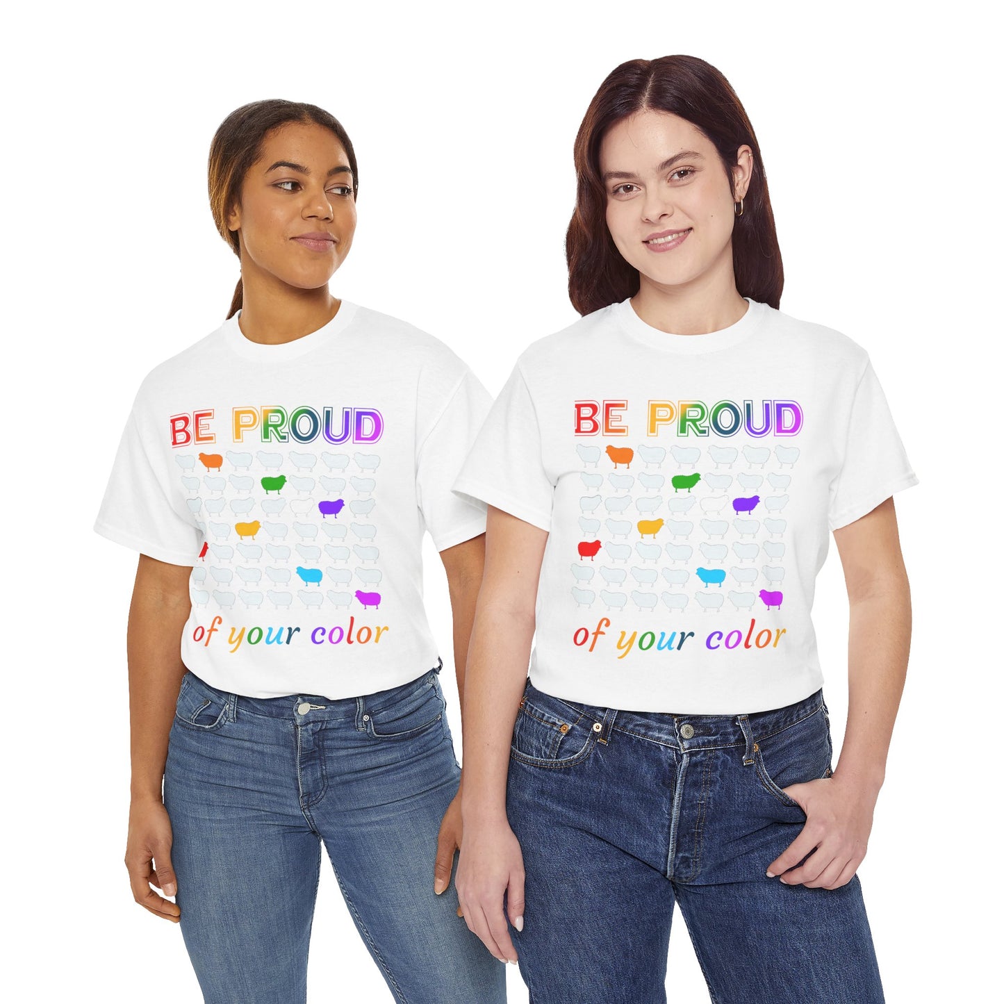 LGBTQ+ Pride Shirt, Inclusive Apparel, Rainbow T-Shirt Summer Casual Wear