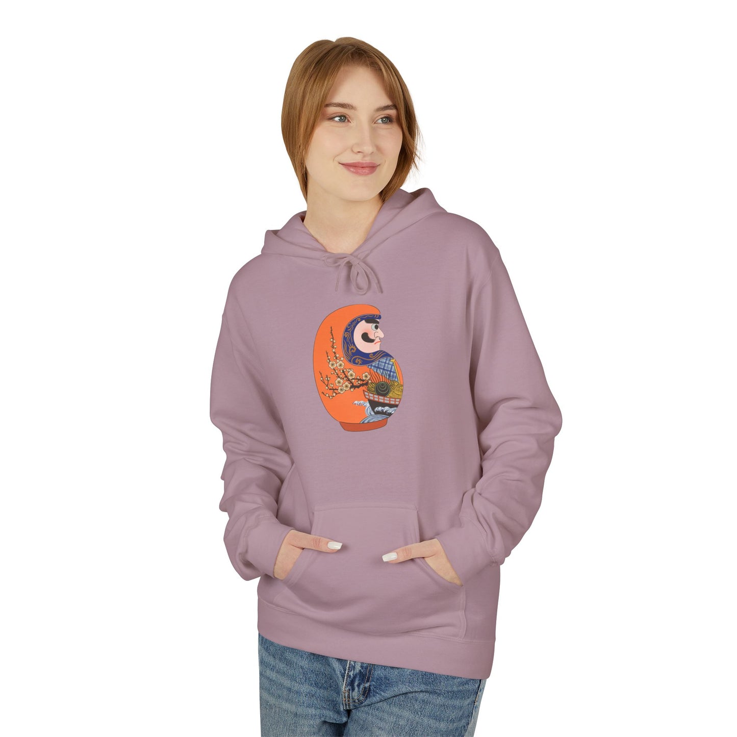 Daruma doll Hoodie - Treasure Ship (Takarabune)