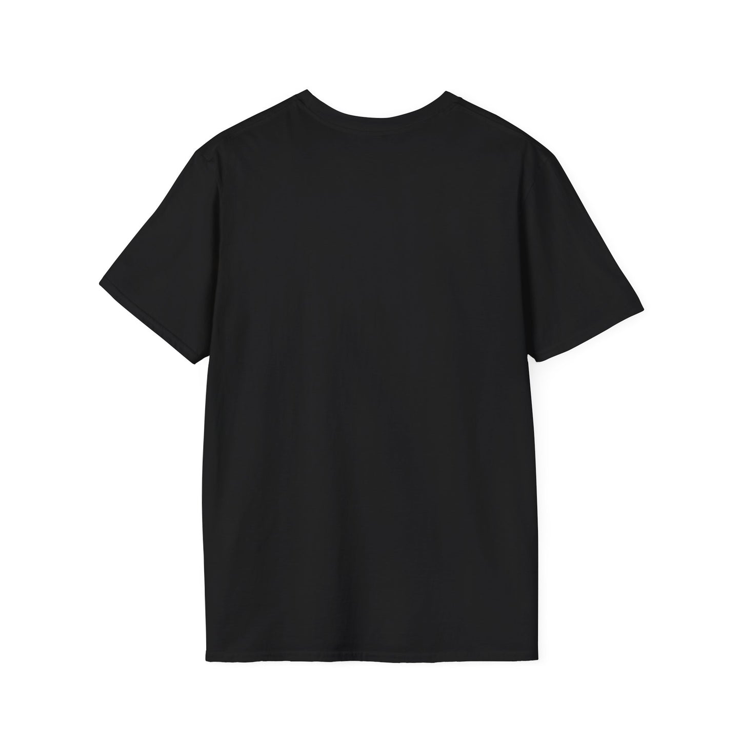 Black Cat Clown Portrait T‑Shirt — Cute Cat Face with Red Bow Graphic Tee