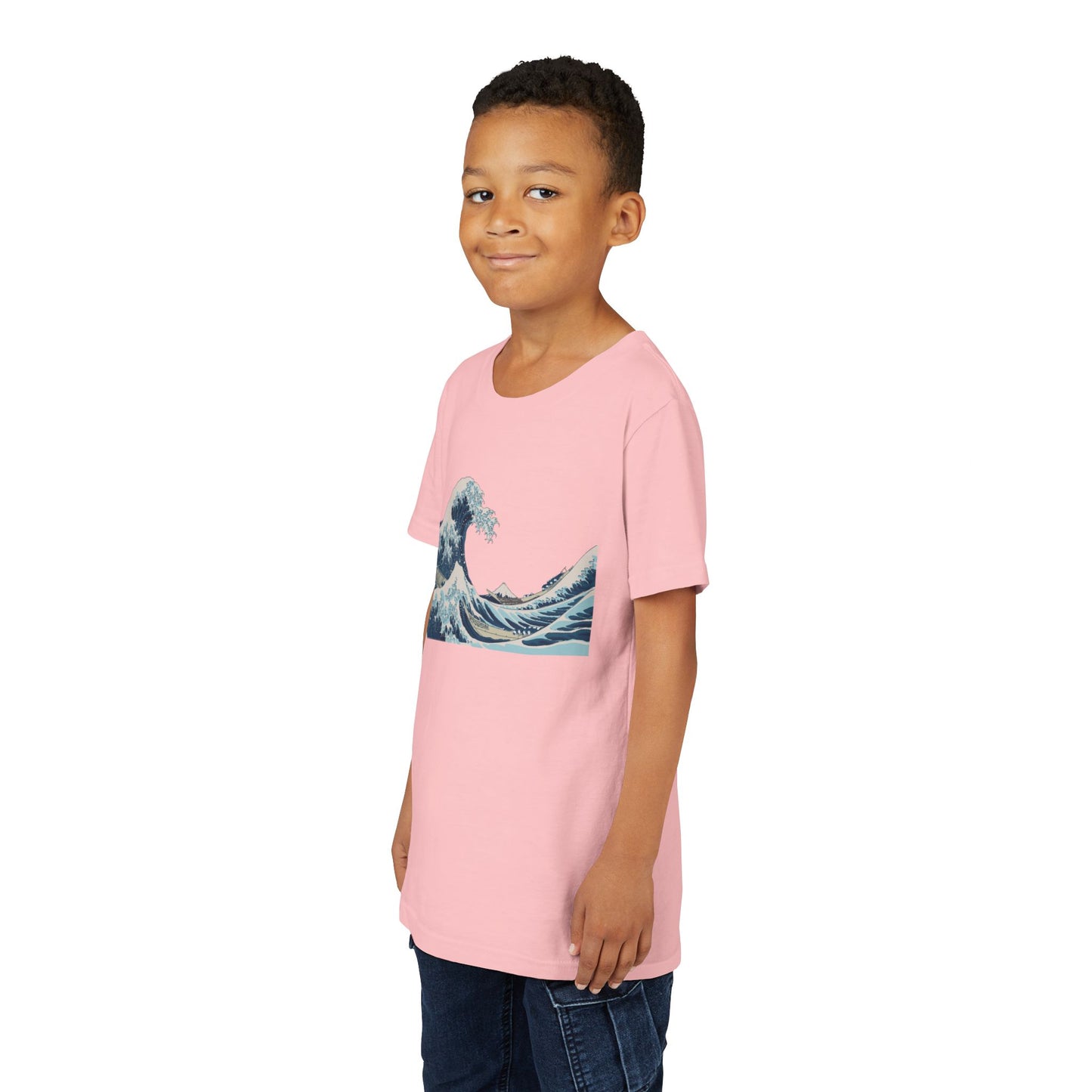 Japanese The Great Wave Youth Tee — Hokusai The Great Wave Graphic Shirt