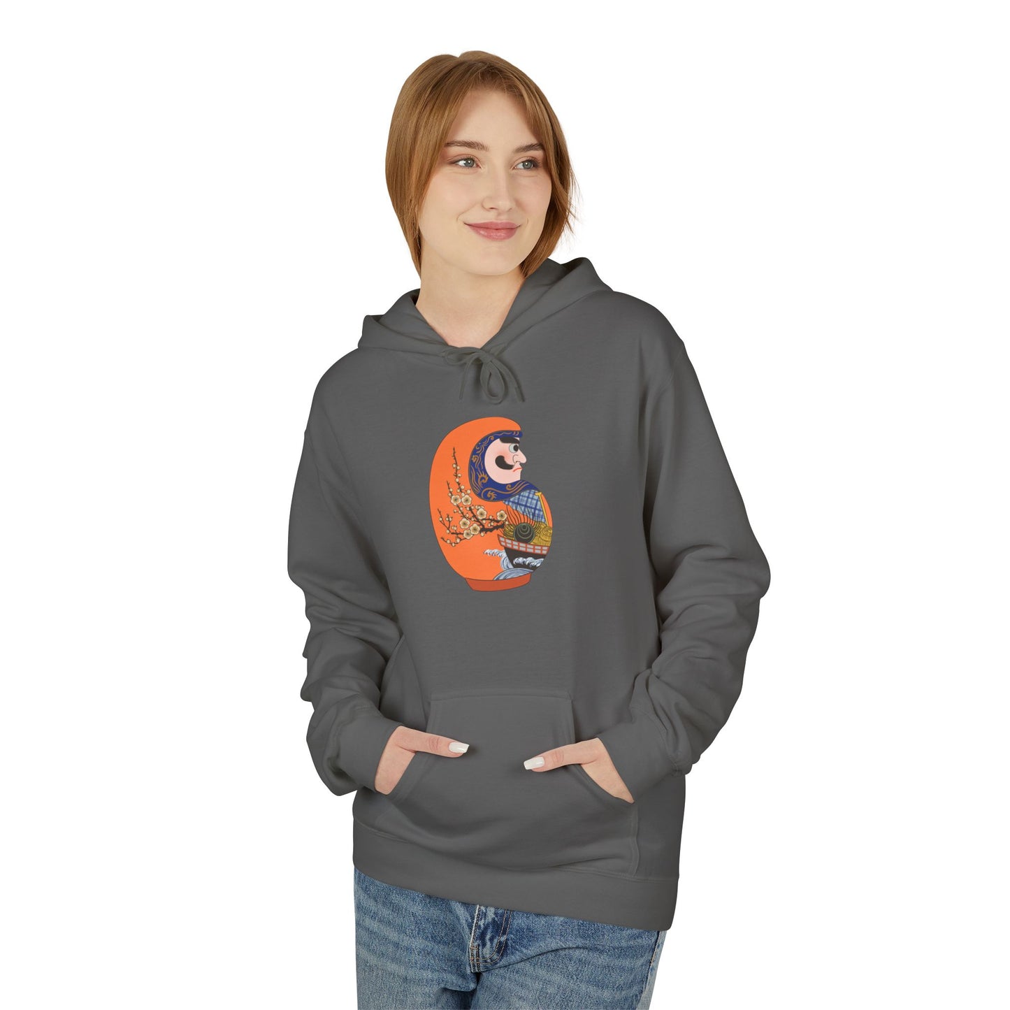 Daruma doll Hoodie - Treasure Ship (Takarabune)