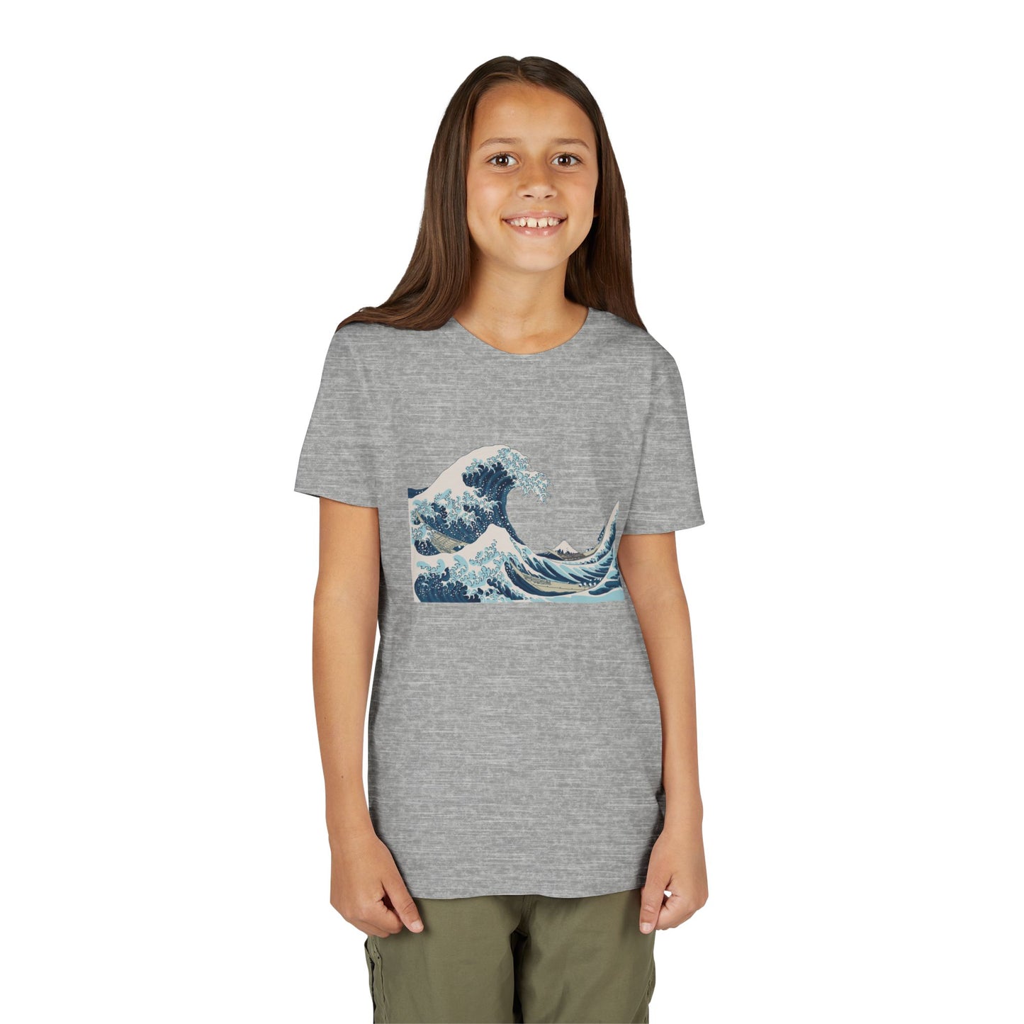 Japanese The Great Wave Youth Tee — Hokusai The Great Wave Graphic Shirt