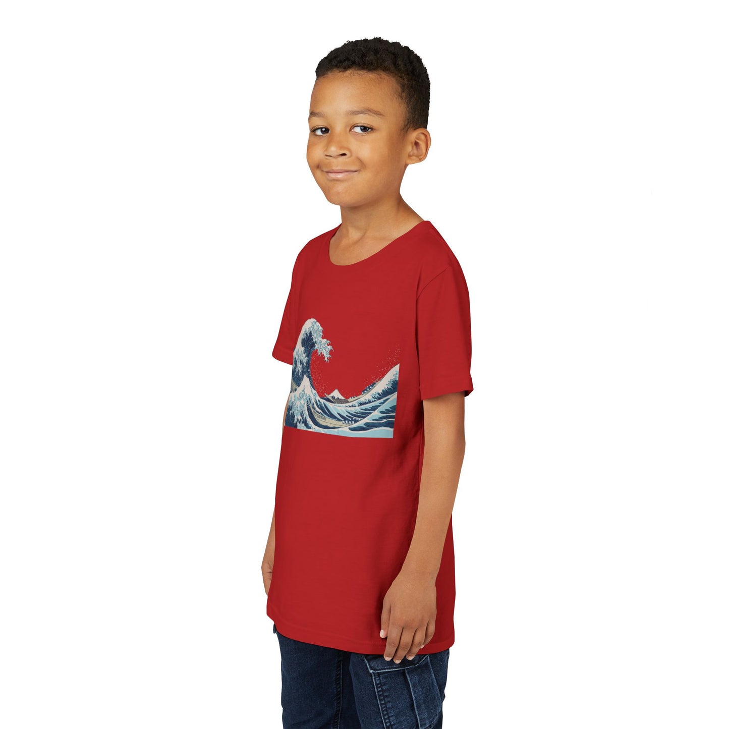 Japanese The Great Wave Youth Tee — Hokusai The Great Wave Graphic Shirt