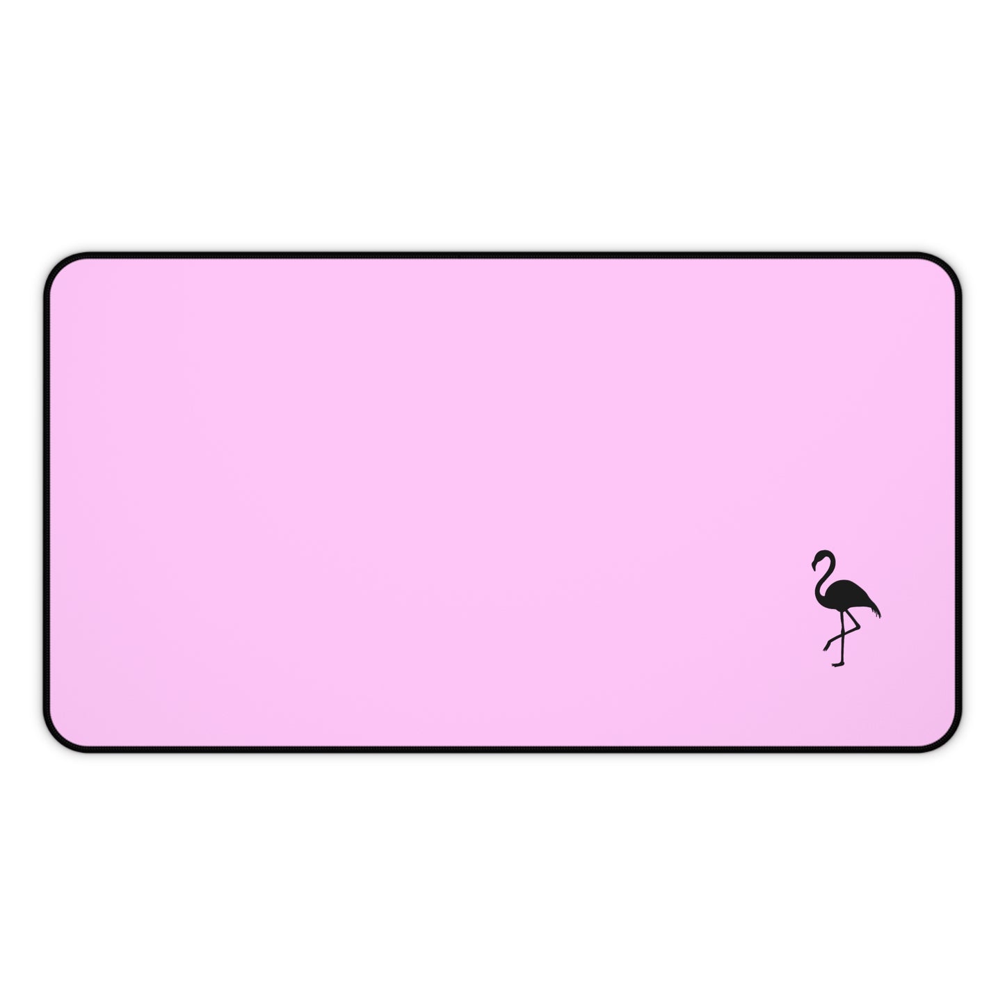 Chic Pink Flamingo Desk Mat