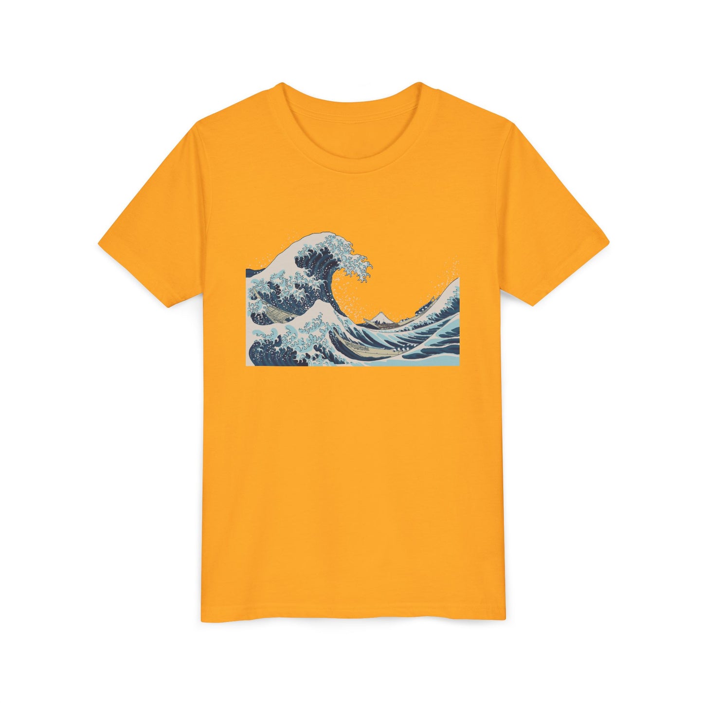 Japanese The Great Wave Youth Tee — Hokusai The Great Wave Graphic Shirt