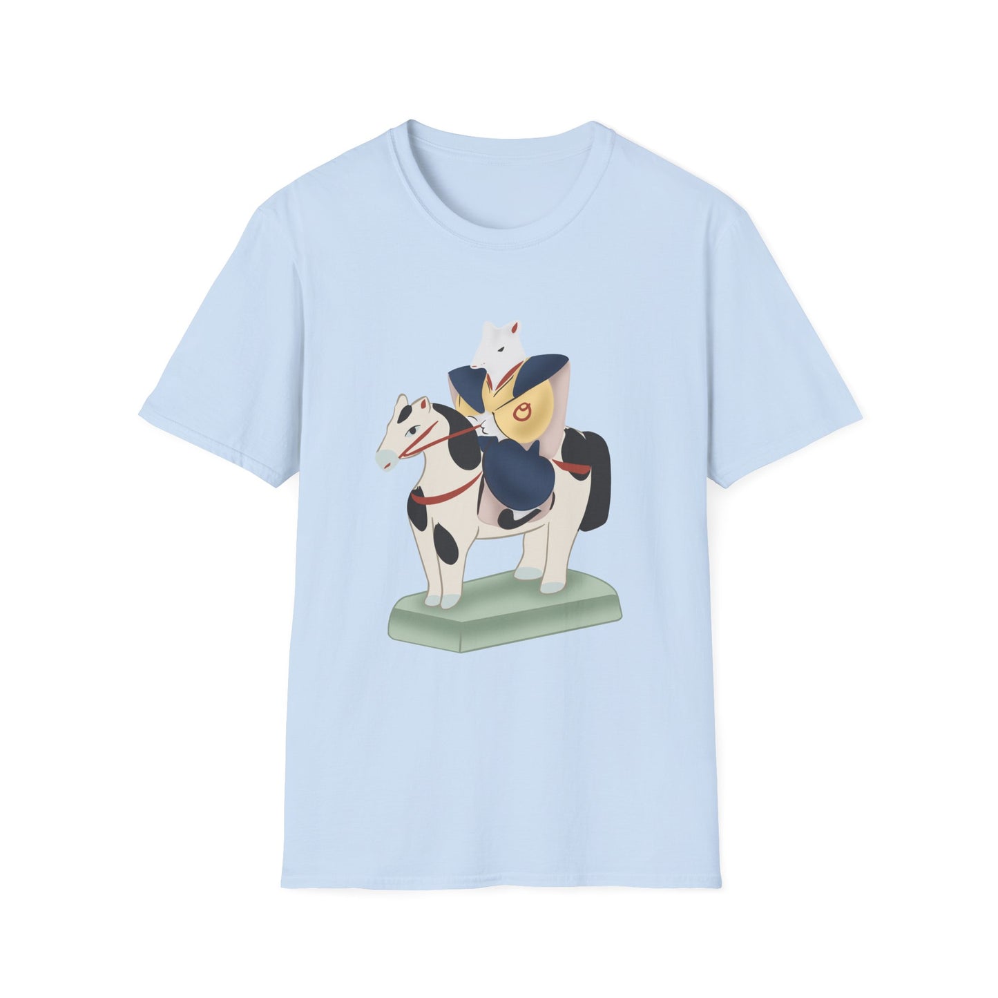 Miharu-goma Horse TShirt — Traditional Japanese Toy Horse Graphic Tee