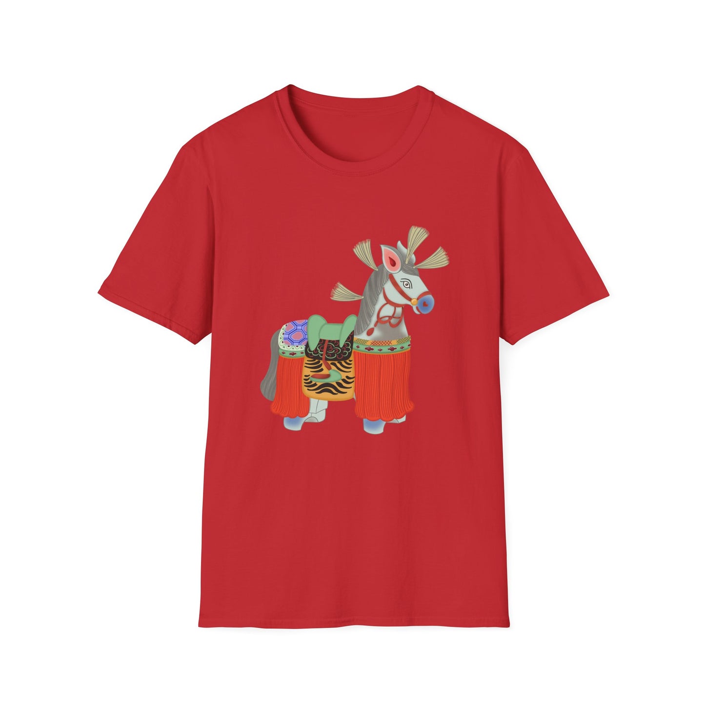Japanese Folk Toy Horse T-Shirt — Vintage Japanese Design