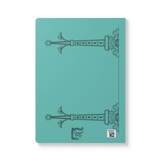 Magical Spells and Potions Vintage Book Cover Softcover Journal