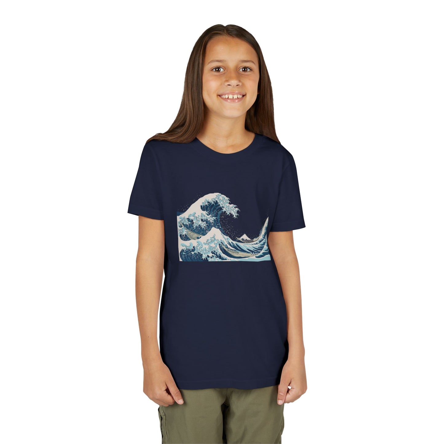 Japanese The Great Wave Youth Tee — Hokusai The Great Wave Graphic Shirt