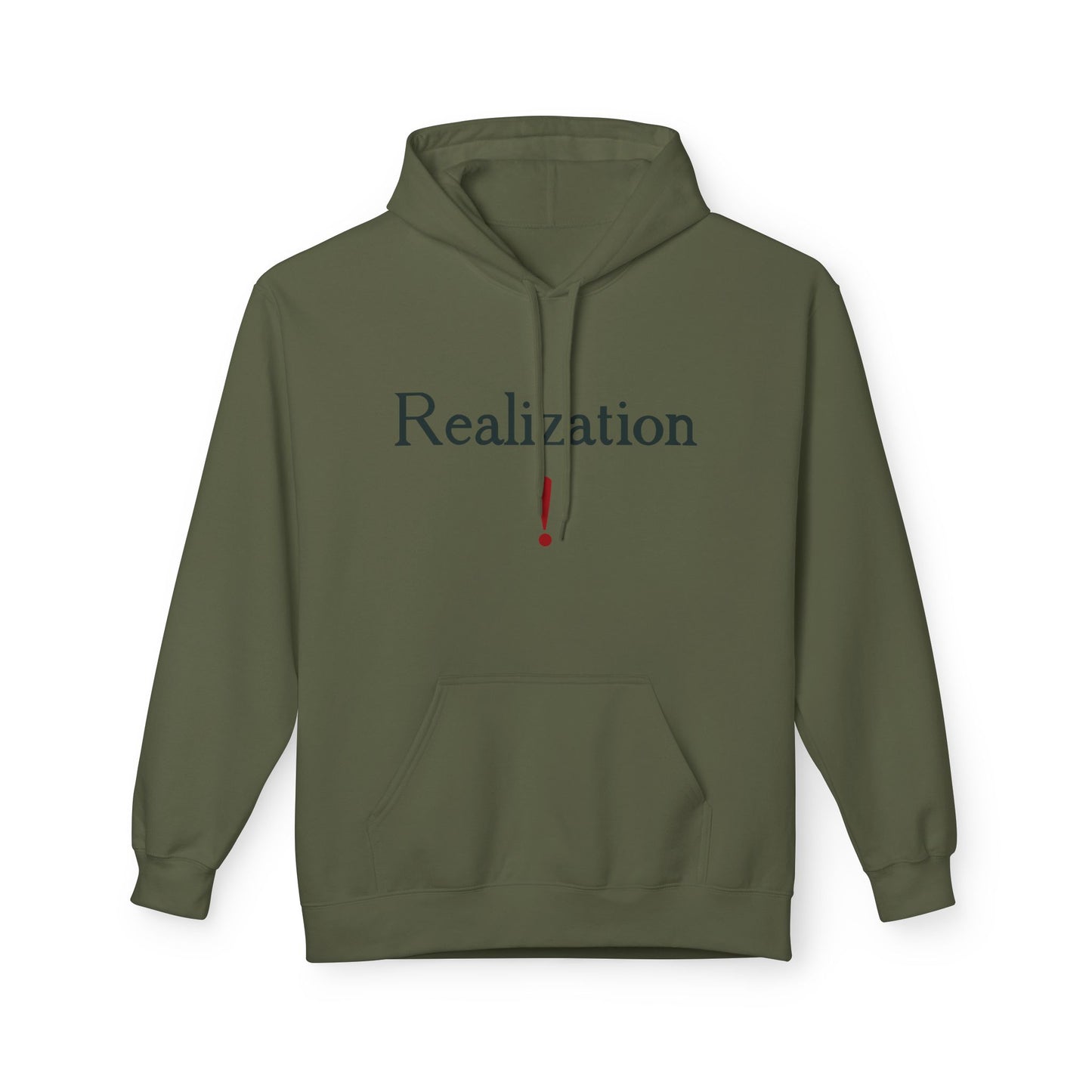 Realization Hoodie — Minimalist Inspirational Sweatshirt