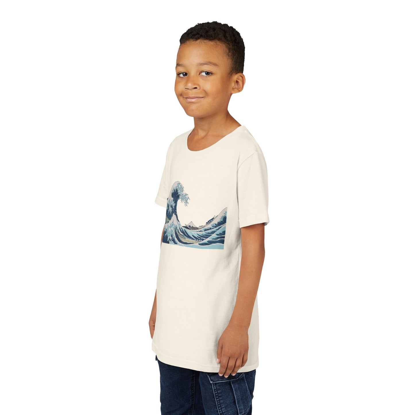 Japanese The Great Wave Youth Tee — Hokusai The Great Wave Graphic Shirt