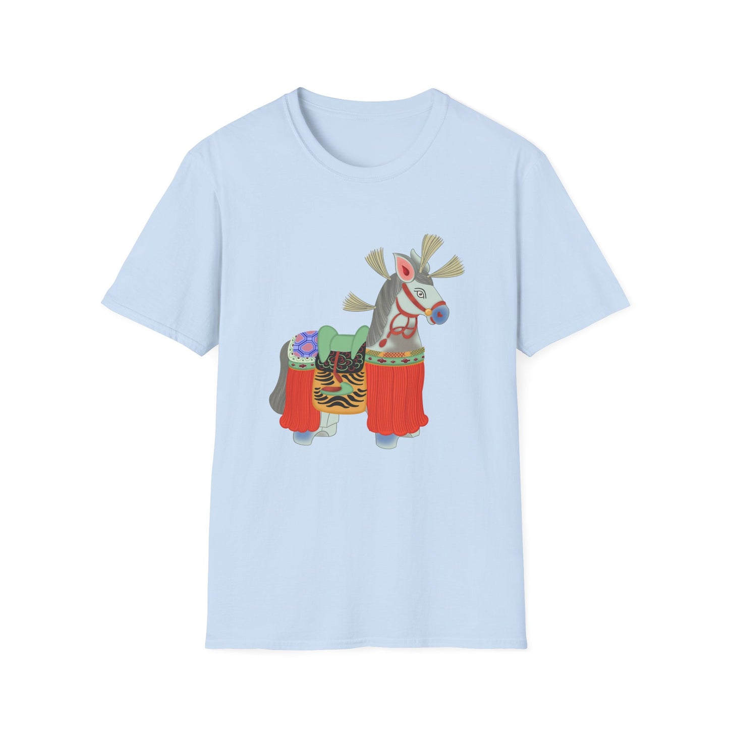Japanese Folk Toy Horse T-Shirt — Vintage Japanese Design