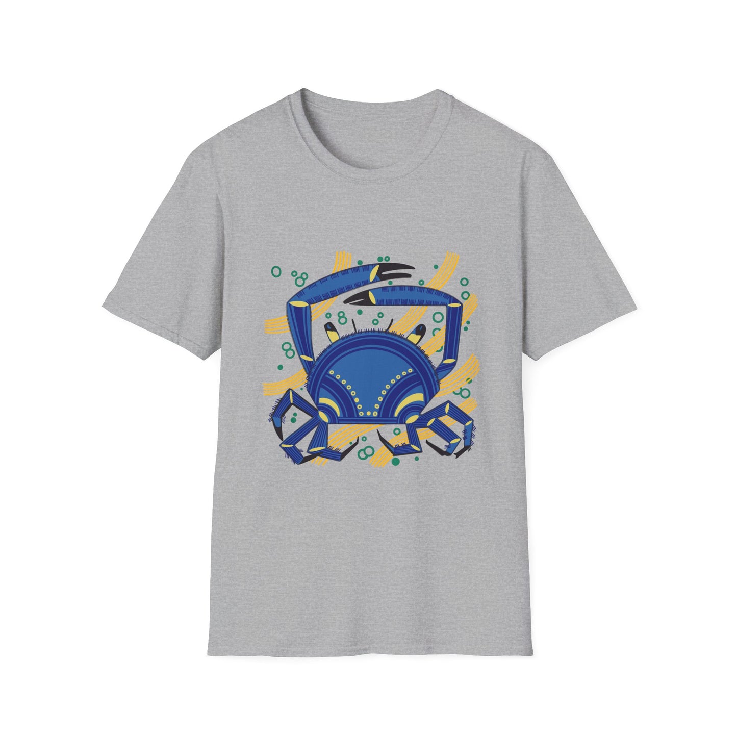 "Le Crabe" illustration by Mathurin Méheut TShirt — Coastal Sea Graphic Tees