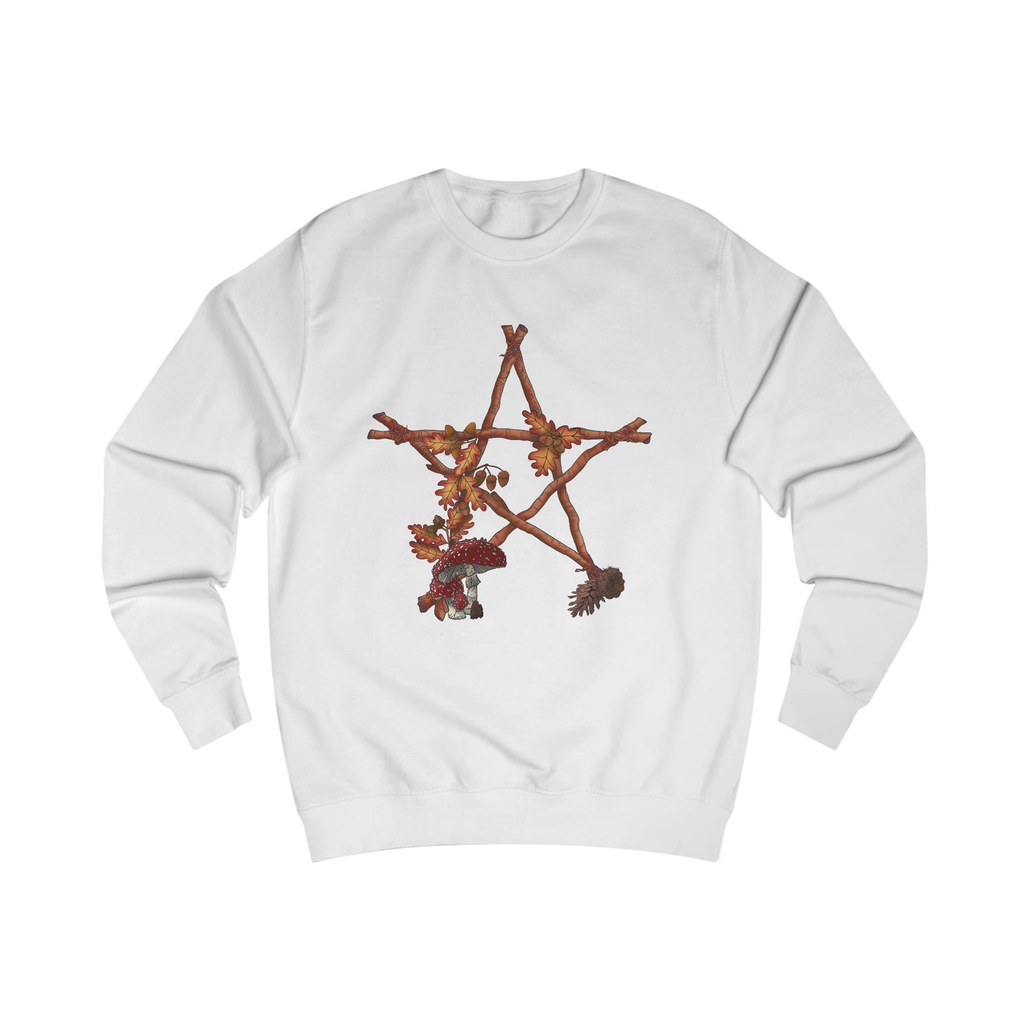 Mabon Mushroom Star Unisex Sweatshirt, Cozy Hoodie for Witches and Nature Lovers, Perfect for Autumn Gatherings, Wanderlust Gift, [...]