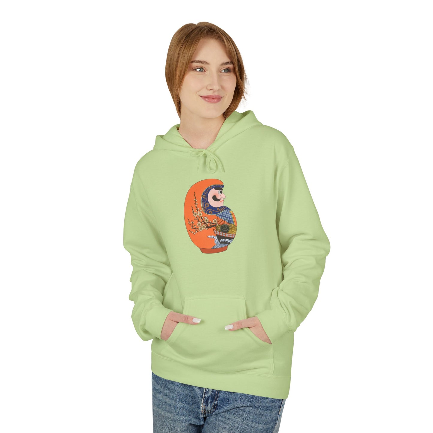 Daruma doll Hoodie - Treasure Ship (Takarabune)