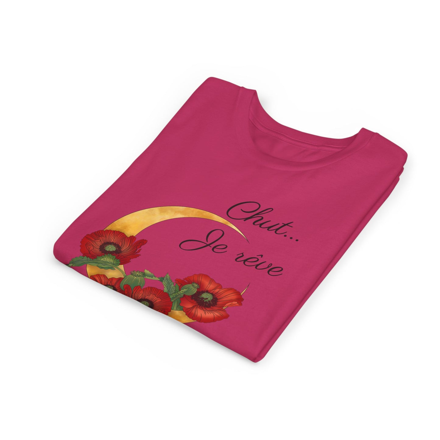 "Chut... Je rêve" French Script Kids Shirt