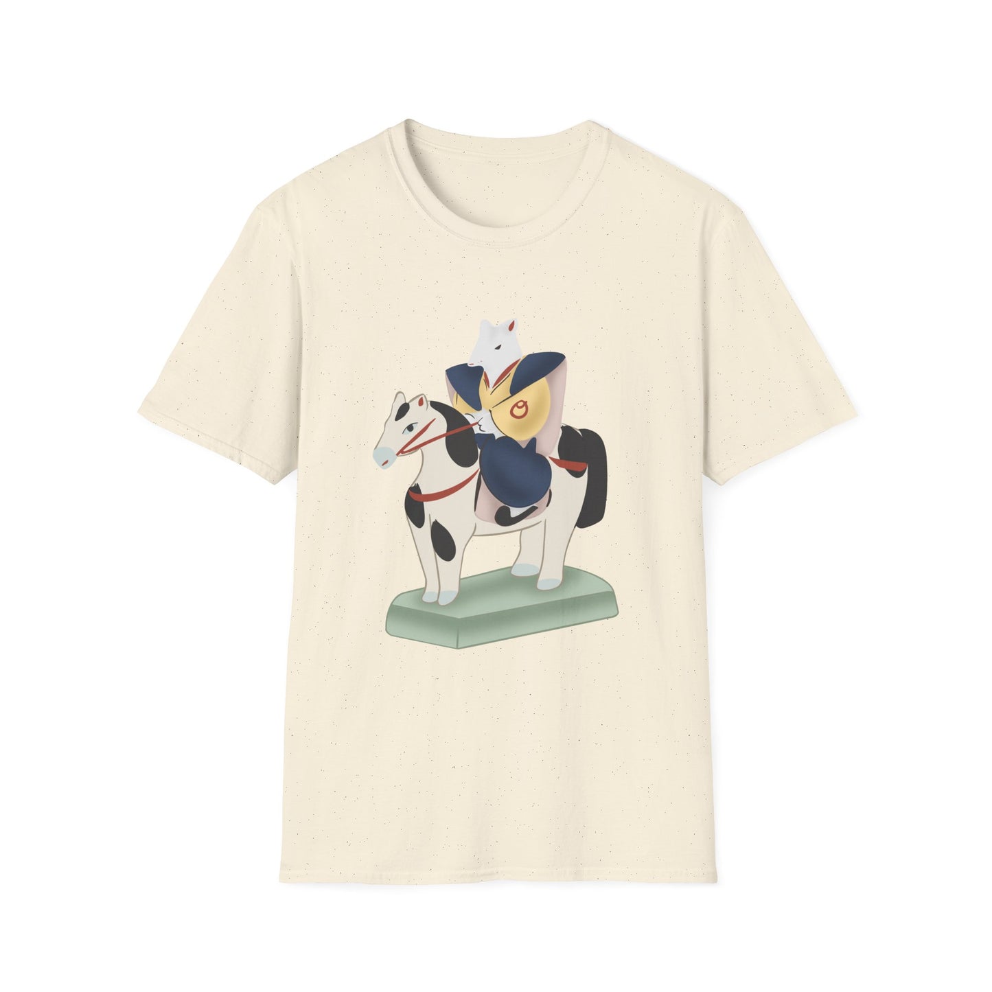 Miharu-goma Horse TShirt — Traditional Japanese Toy Horse Graphic Tee