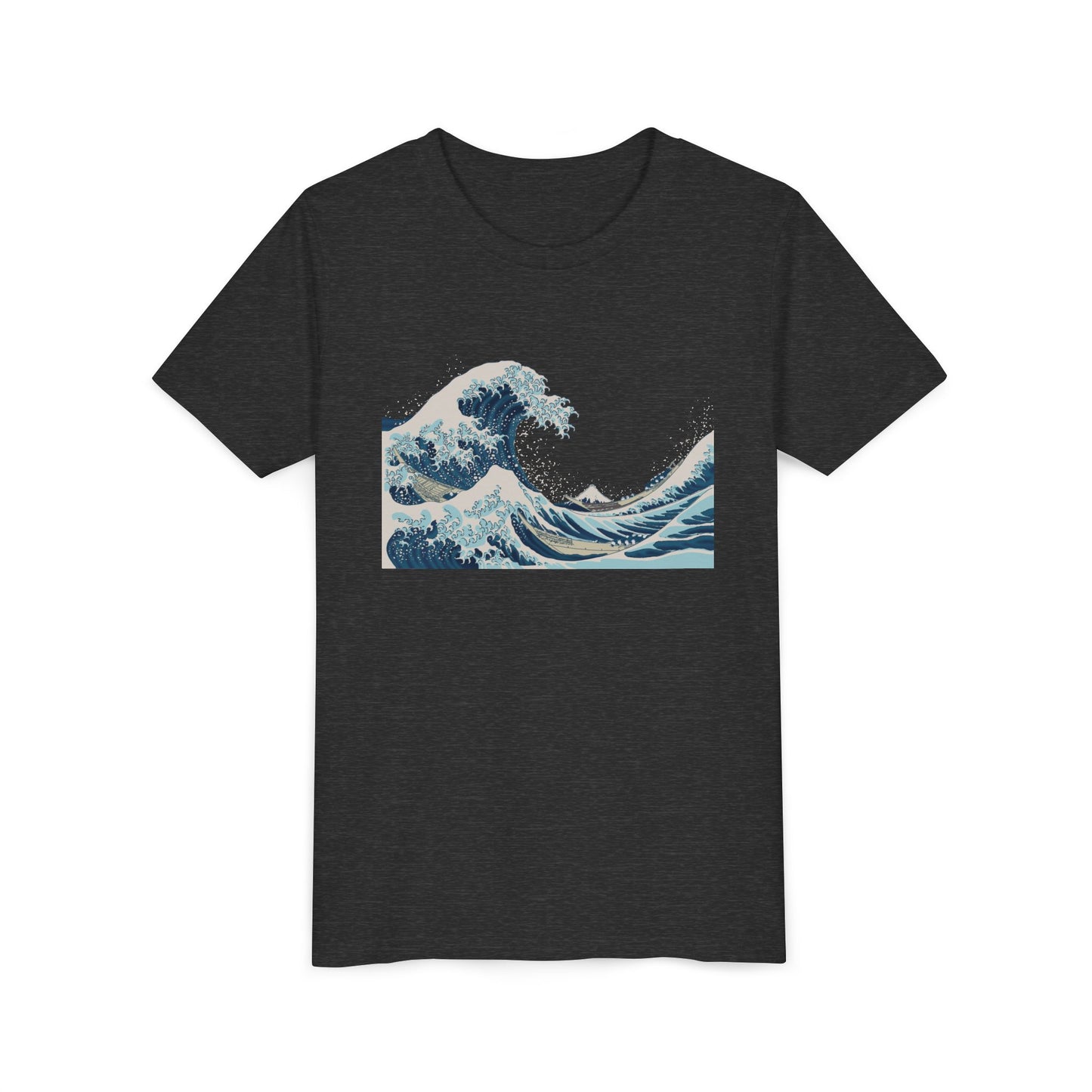 Japanese The Great Wave Youth Tee — Hokusai The Great Wave Graphic Shirt