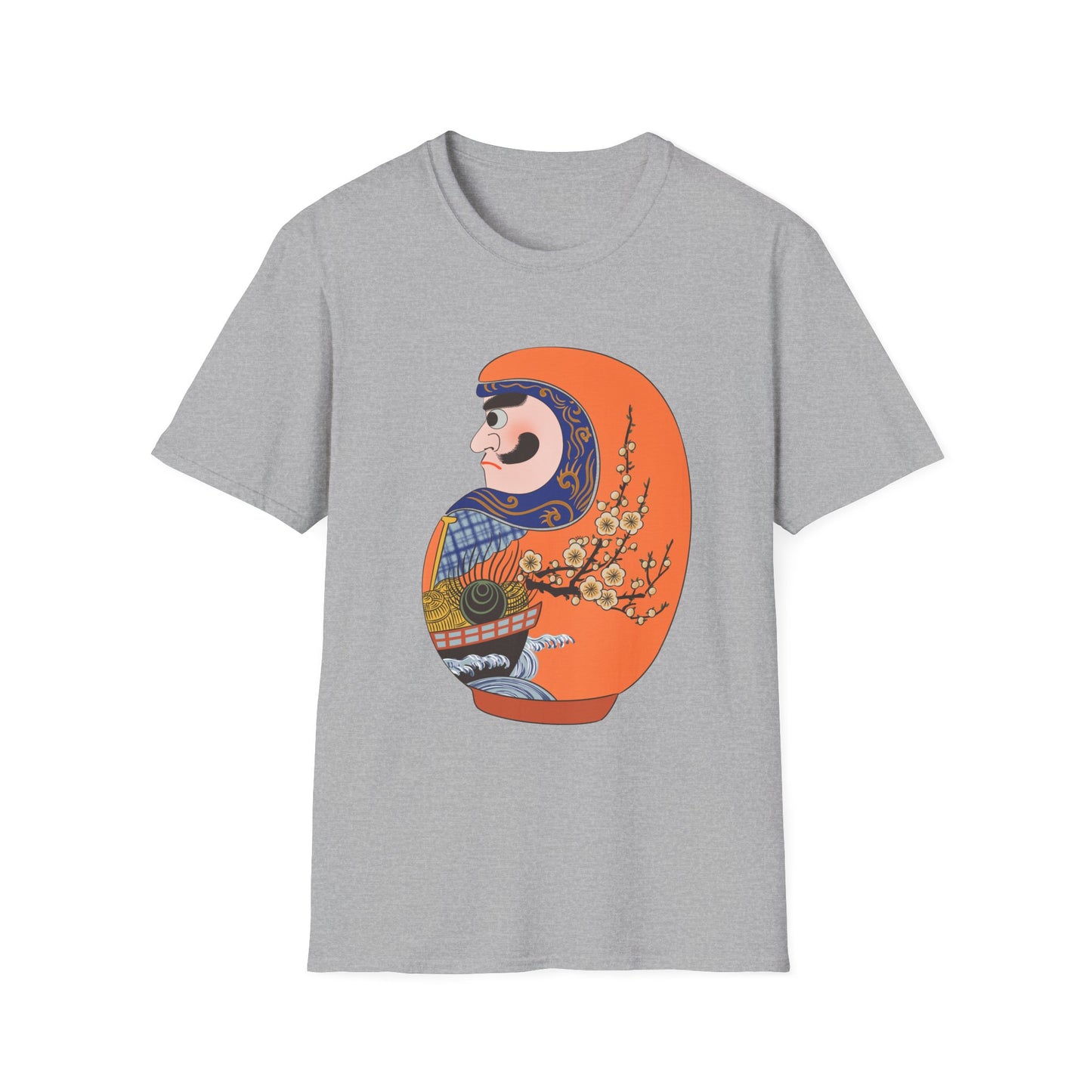 Daruma Doll Graphic T-Shirt — Treasure Ship (Takarabune) Tee
