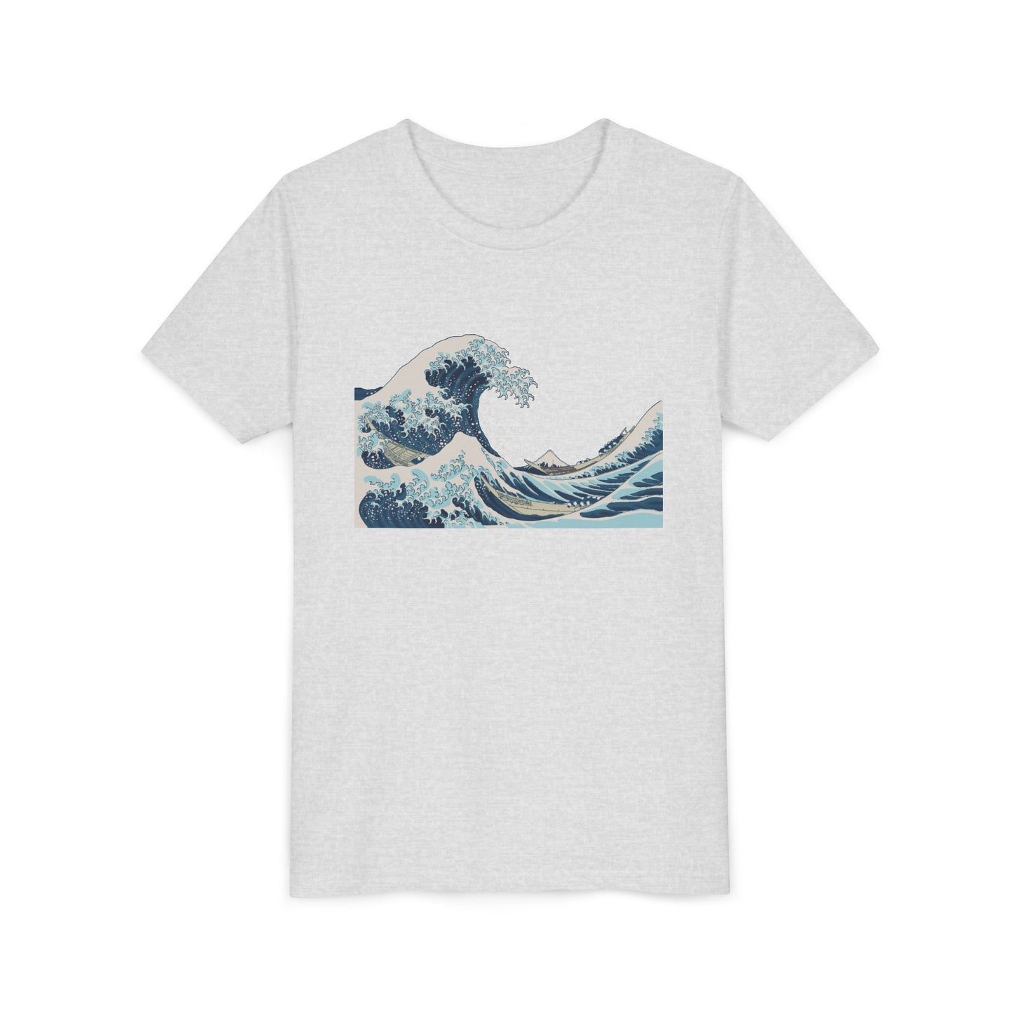 Japanese The Great Wave Youth Tee — Hokusai The Great Wave Graphic Shirt