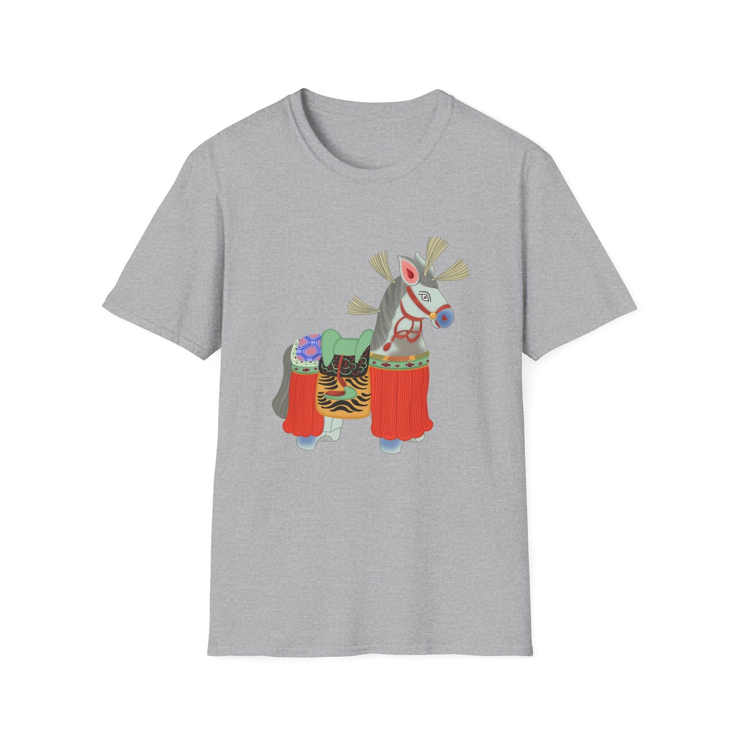 Japanese Folk Toy Horse T-Shirt — Vintage Japanese Design