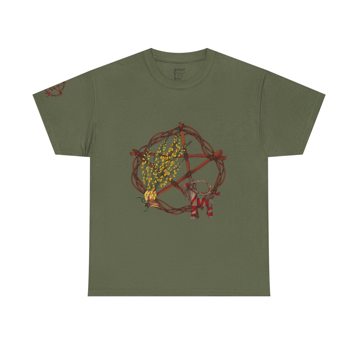 Occult-Inspired Unisex Heavy Cotton Tee, Boho T-Shirt, Graphic Tee, Witchy Apparel, Festival Clothing, Everyday Casual Wear, Unique [...]