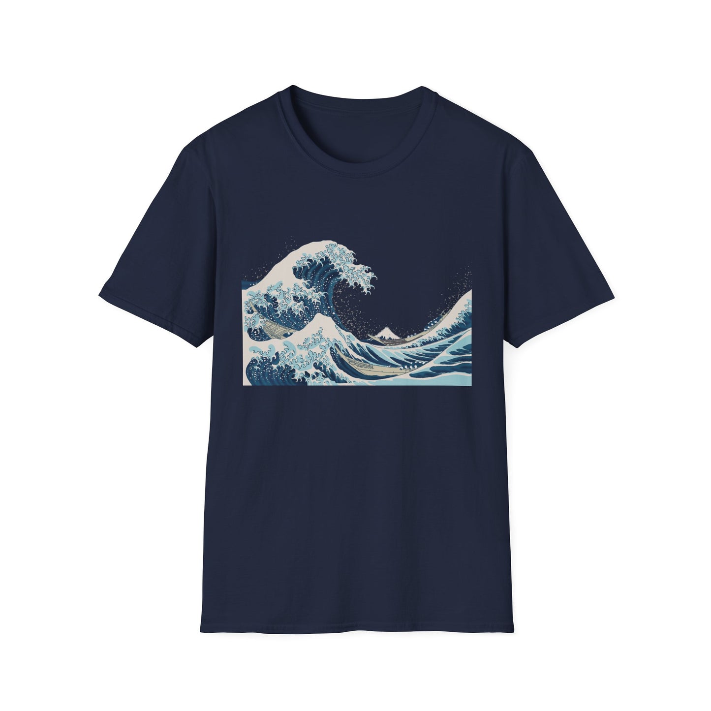 Hokusai Wave Print T‑Shirt — Great Wave Inspired Graphic Tee