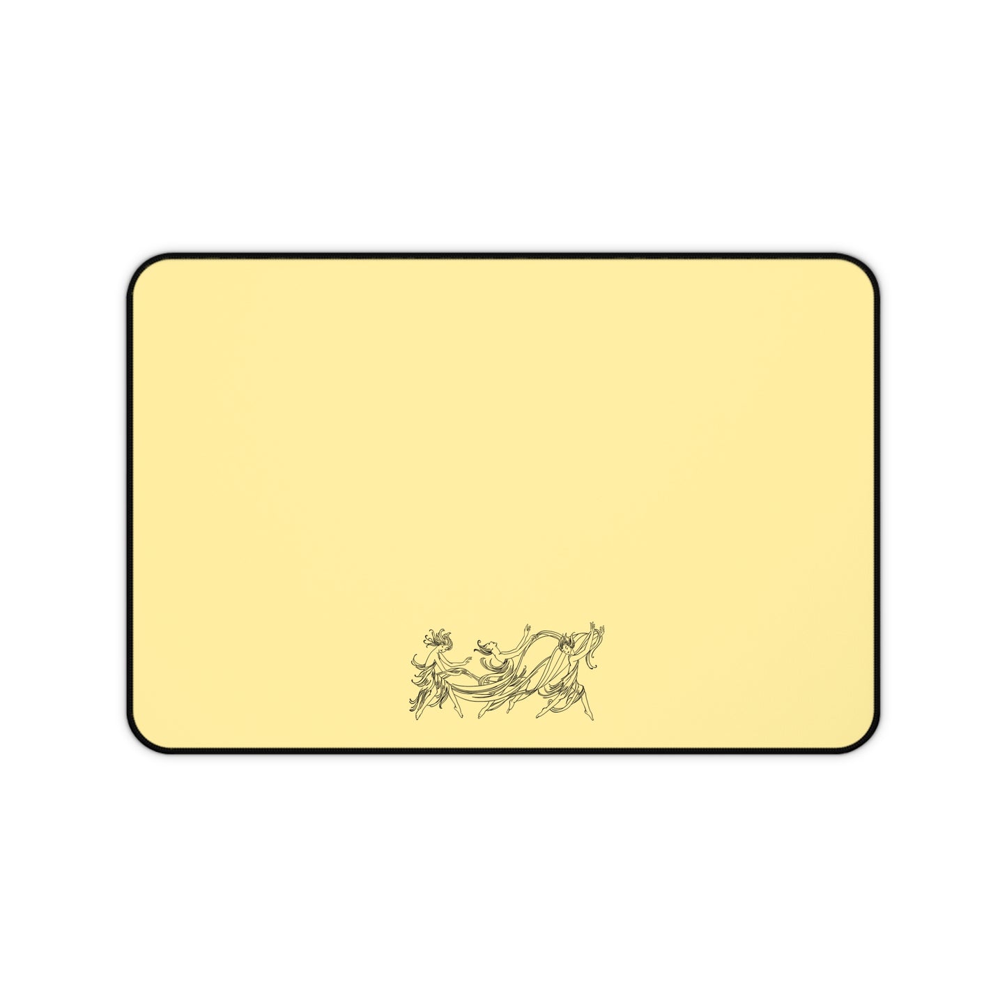 Elegant Floral Desk Mat