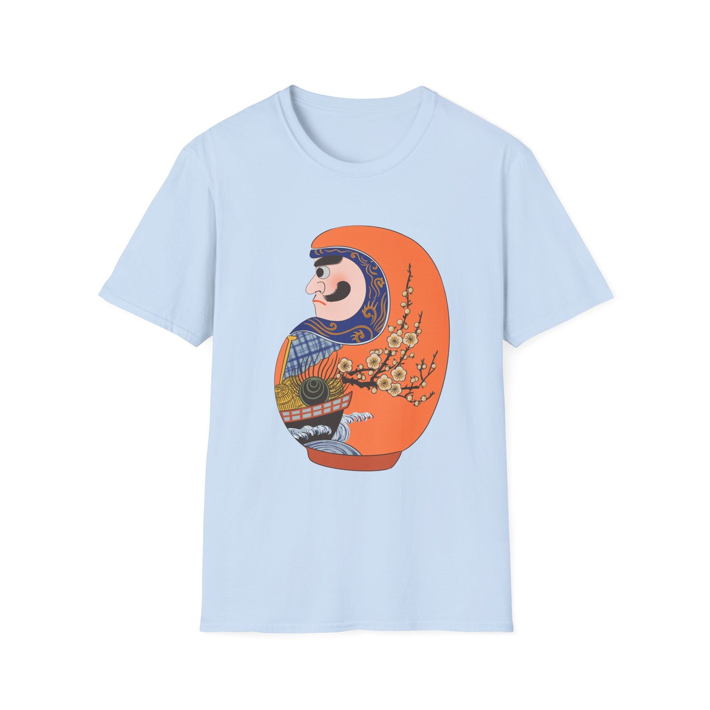 Daruma Doll Graphic T-Shirt — Treasure Ship (Takarabune) Tee