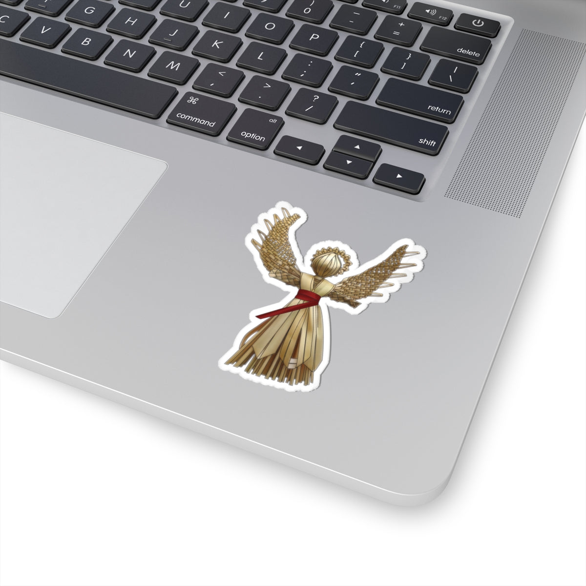 Samhain Straw Angel sticker