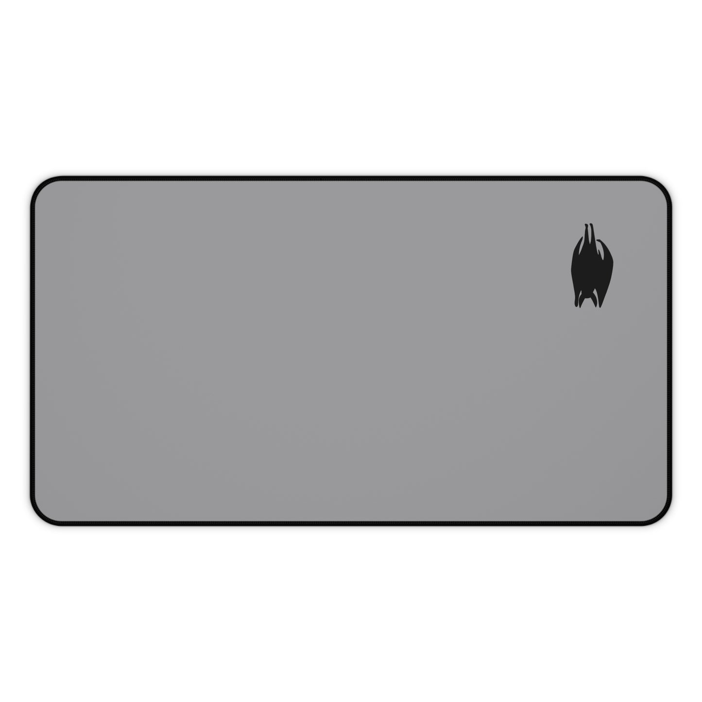 Sleek Black Hangin Bat Desk Mat