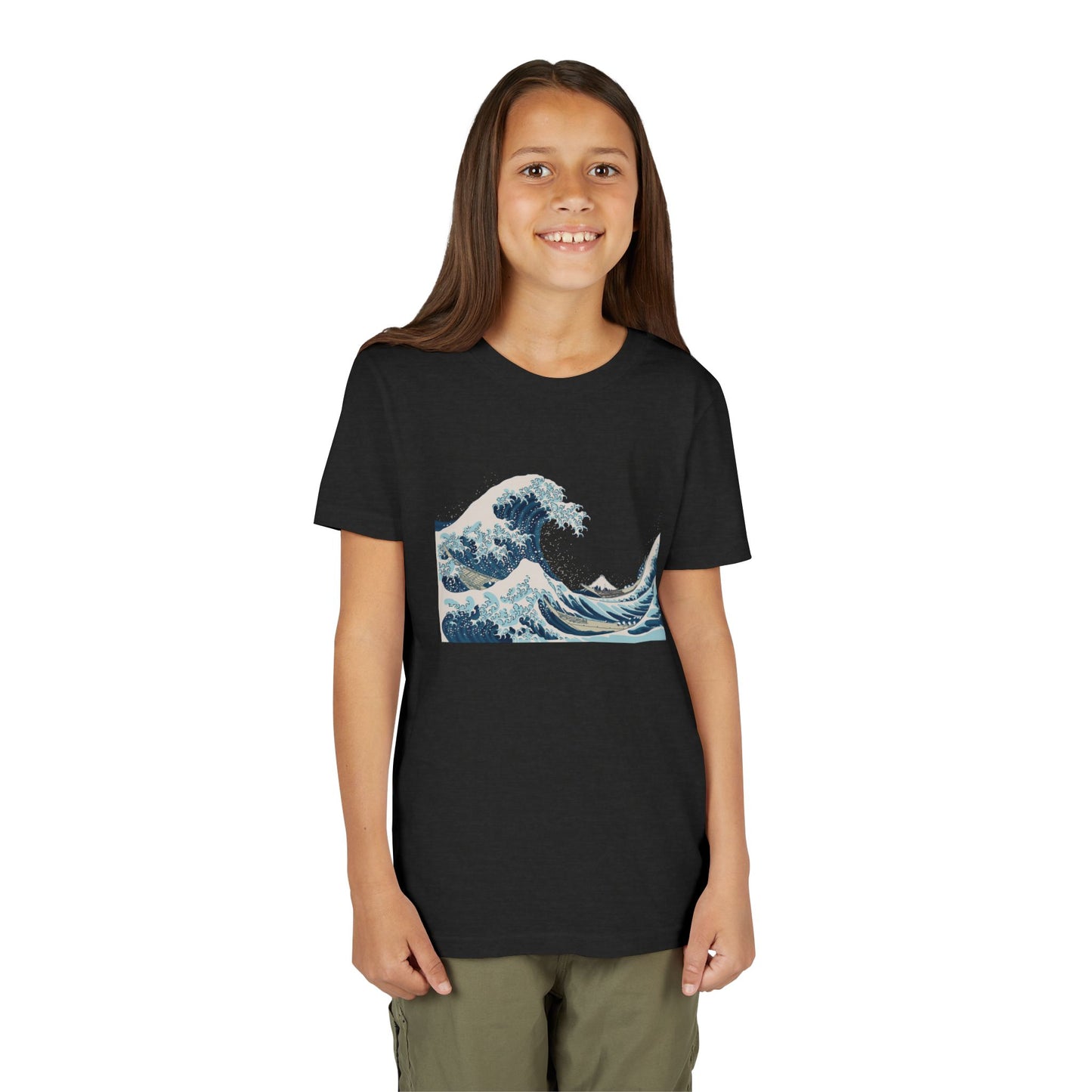 Japanese The Great Wave Youth Tee — Hokusai The Great Wave Graphic Shirt