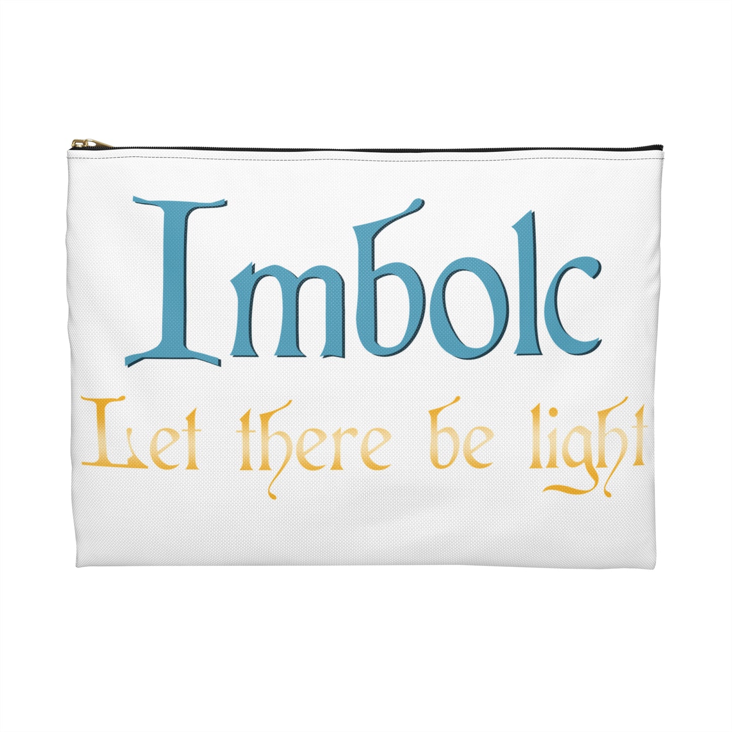 Imbolc Angel Accessory Pouch - Perfect for Witchy Gifts, Festival Clutch, Spiritual Storage, Eco-friendly Bag, Craft Organizer